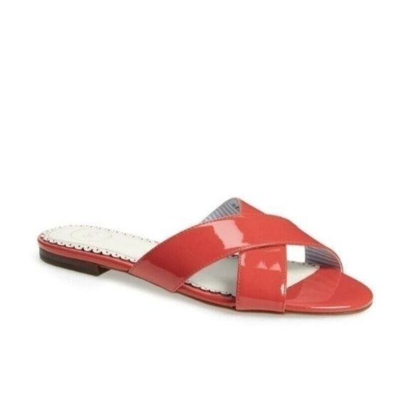 1901 Shoes - 1901 Bryers Cross Band Slide Sandal